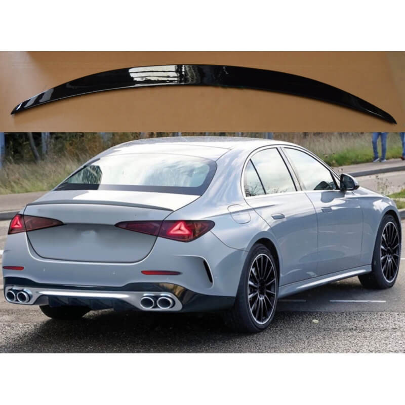 Becquet Mercedes Classe E W214 Noir Brillant (23+) Look AMG