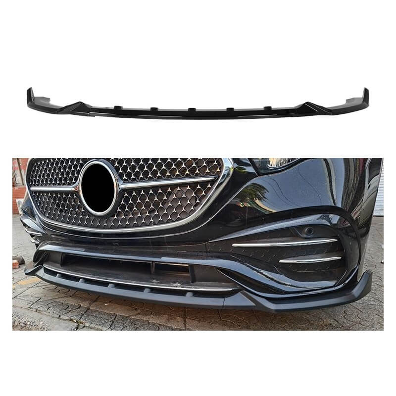 Rajout de pare choc avant Noir brillant Mercedes Classe E W214 avec pack AMG (24+)
