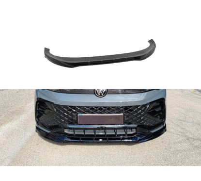 Rajout de pare choc avant Noir brillant Vw Tiguan R-Line (24+)