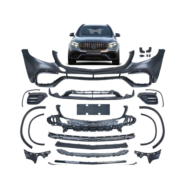 Kit pare choc avant Mercedes GLC X253 SUV , C253 coupé (15-19)
