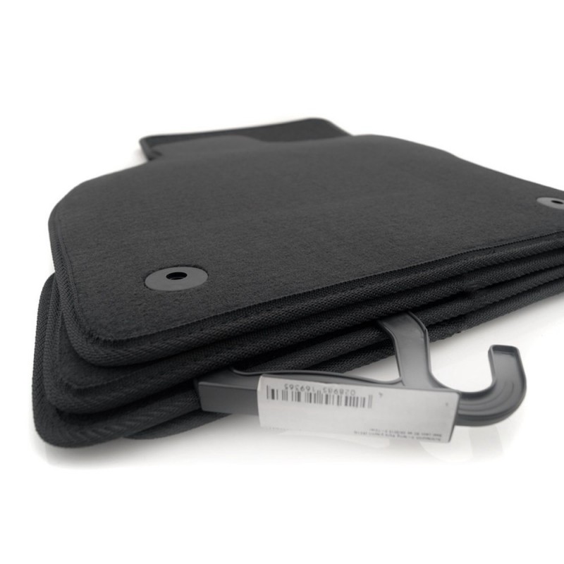 Set de 4x tapis velours noir BMW Série 5 E39 (95-03)
