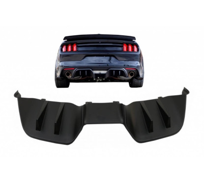 Diffuseur arrière noir mat Mustang MK6 (15-17) Look RTR