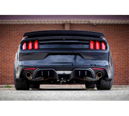 Diffuseur arrière noir mat Mustang MK6 (15-17) Look RTR