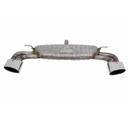 Ligne échappement chrome Audi A3 8V Coupé et Sportback Look RS3 (12-19)