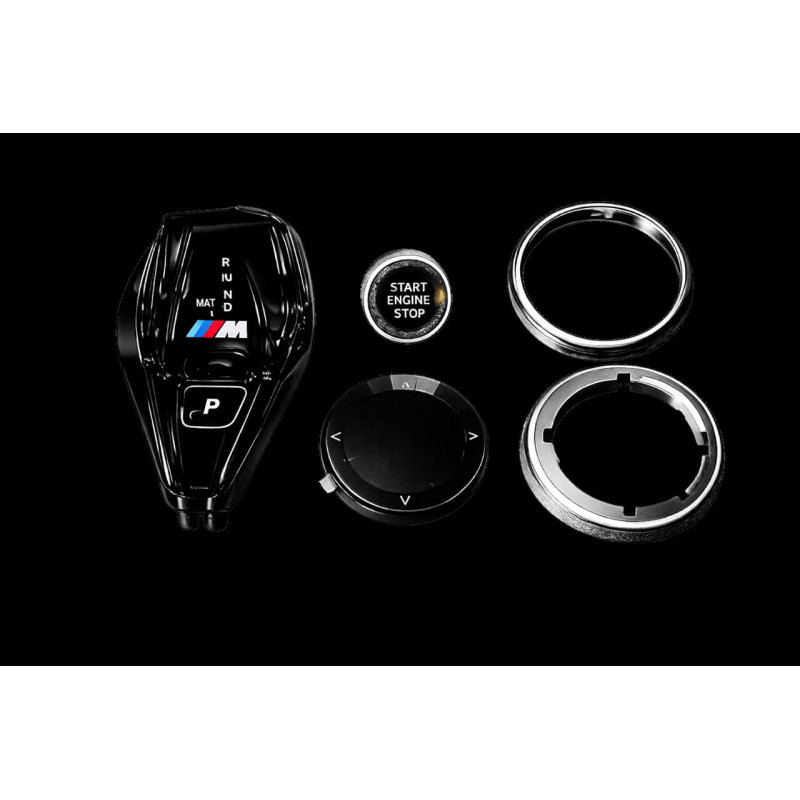 Kit boutons et levier crystal BMW Serie Gxx (16-22)