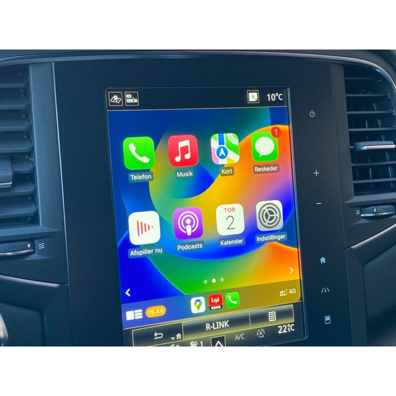 Activation Apple CarPlay & Android Auto en plein écran sur Renault