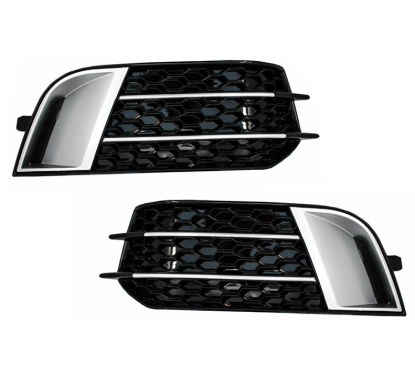 2x Grilles de pare choc avant adaptable sur Audi A1 8X (10-15)
