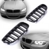 2x Grilles de Calandre BMW E90 E91 08-12 Noir Brillant M Performance