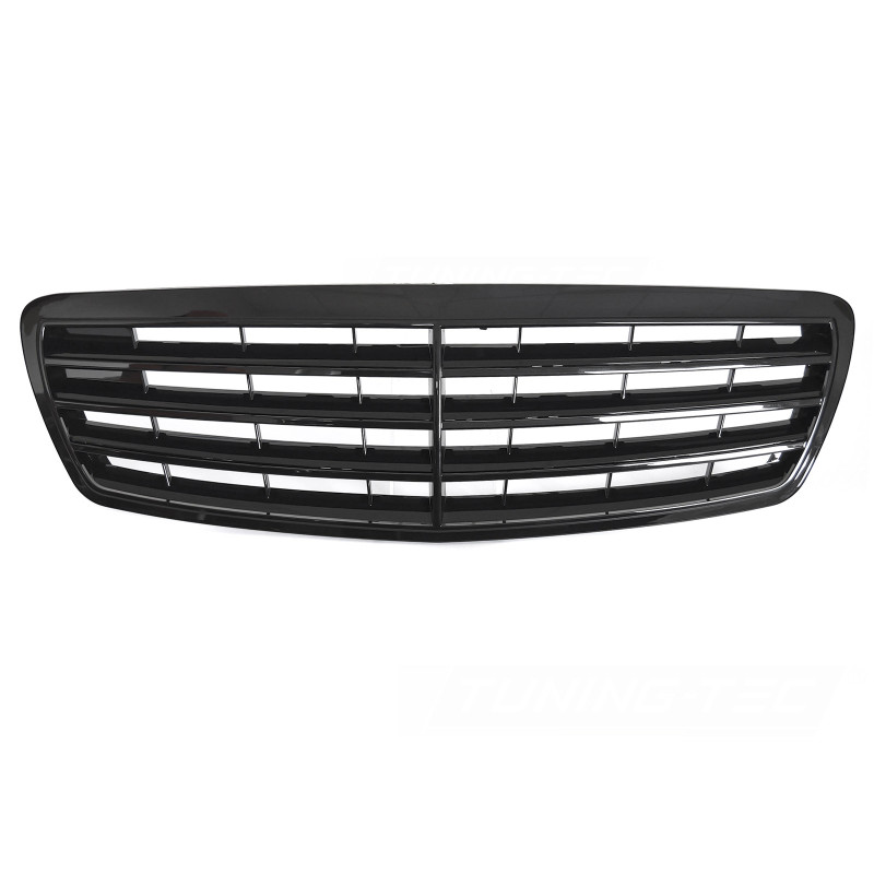 Calandre Mercedes Classe E W211 (02-06) Noir brillant