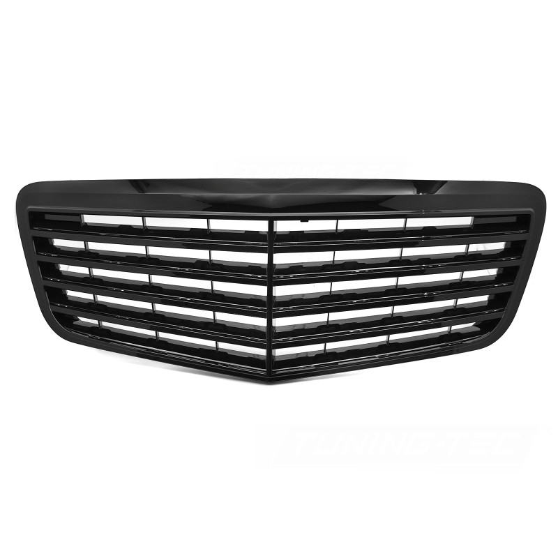 Calandre Mercedes Classe E W211 (06-09) Noir brillant