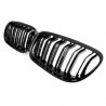 2x Grilles de Calandre BMW E90 E91 08-12 Noir Brillant M Performance