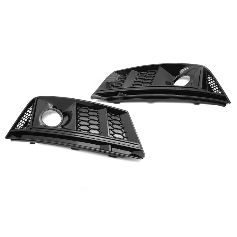 2x Grilles de Pare choc Audi A4 B9 Berline / avant (15-19)