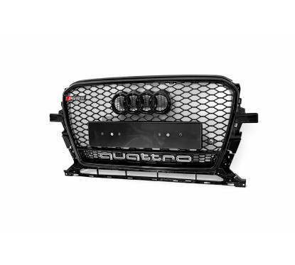 Calandre Audi Q5 8R Noir Brillant (12-16) Look RSQ5 v2