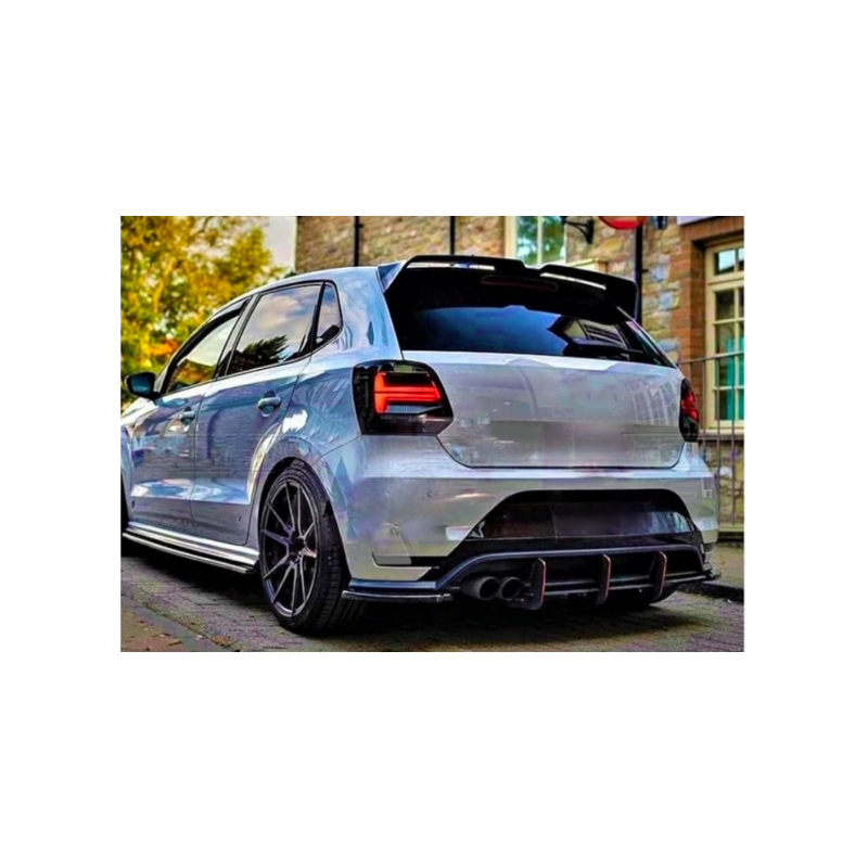 Becquet Volkswagen Polo 6R 6C Noir Brillant (09-13)