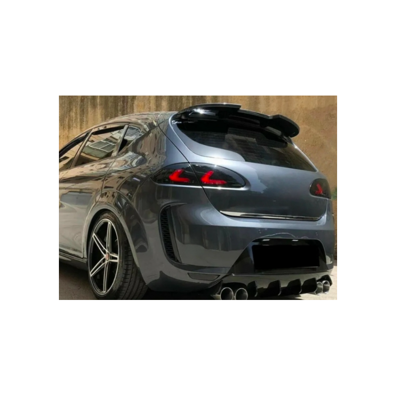 Becquet Seat Leon 1P Noir Brillant (06-09)