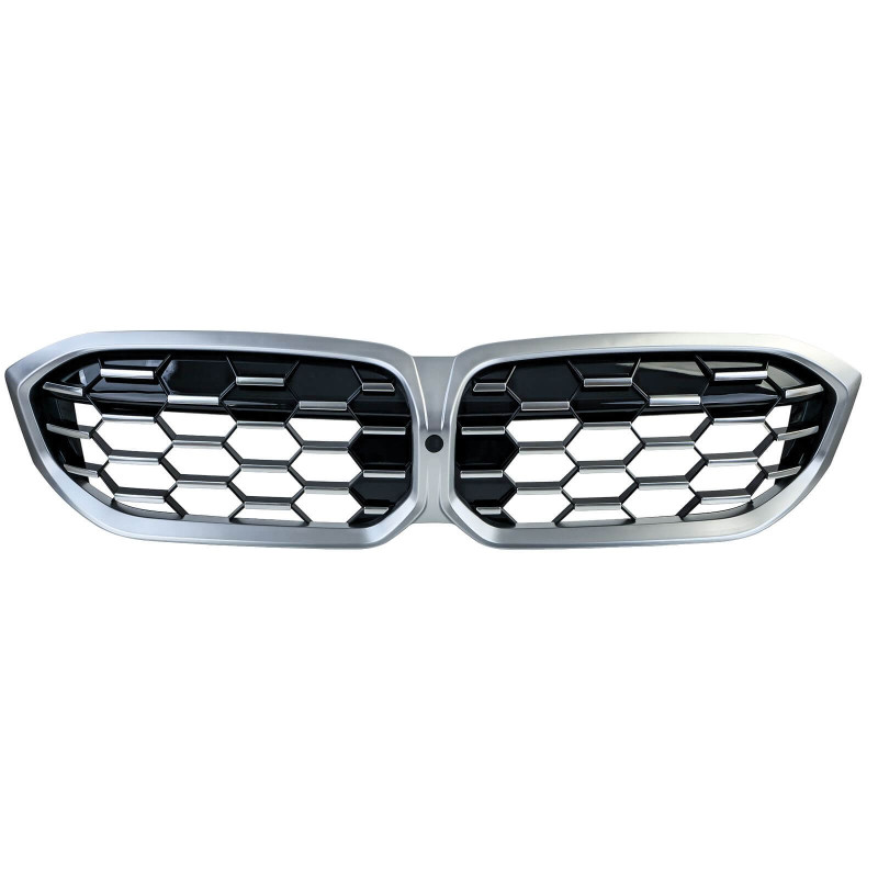 Calandre diamant M BMW Série 3 G20 G21 (22+) Gris alu