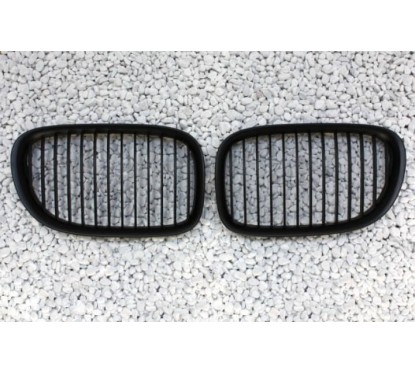 2x Grilles de Calandre BMW Serie 7 F01 F02 F03 F04 Noir Mat 08-