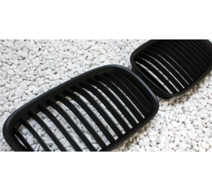 2x Grilles de Calandre BMW Serie 7 F01 F02 F03 F04 Noir Mat 08-