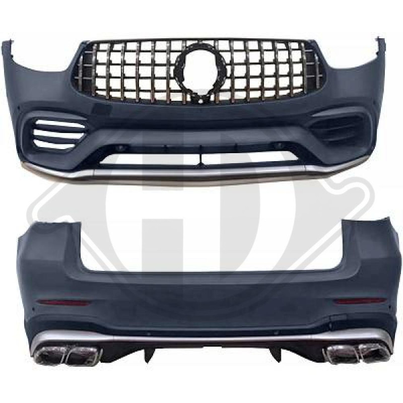 Kit carrosserie Mercedes GLC SUV X253 (19-23) Look 63s AMG Kit carrosserie Mercedes GLC SUV X253 (19-23) Look 63s AMG