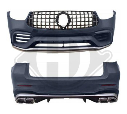 Kit carrosserie Mercedes GLC SUV X253 (19-23) Look 63s AMG