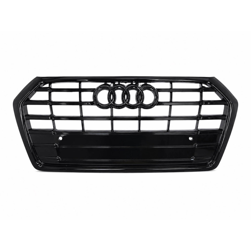 Grille de calandre Audi Q5 Full Black (17-20) Look S-Line