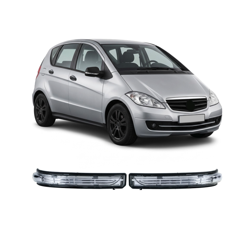 2X clignotants de rétroviseurs Blanc Mercedes Classe A W169 (04-12)