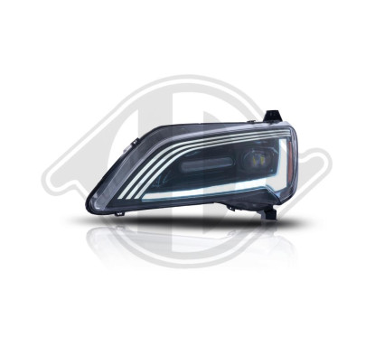 2x Phares LED Fiat Ducato, Citroen Jumper, Peugeot Boxer (14+)
