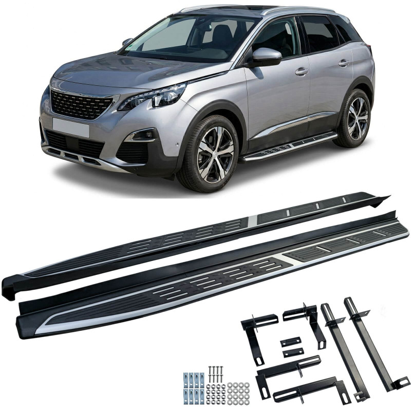 2x Marches pieds Peugeot 3008 (16-23)