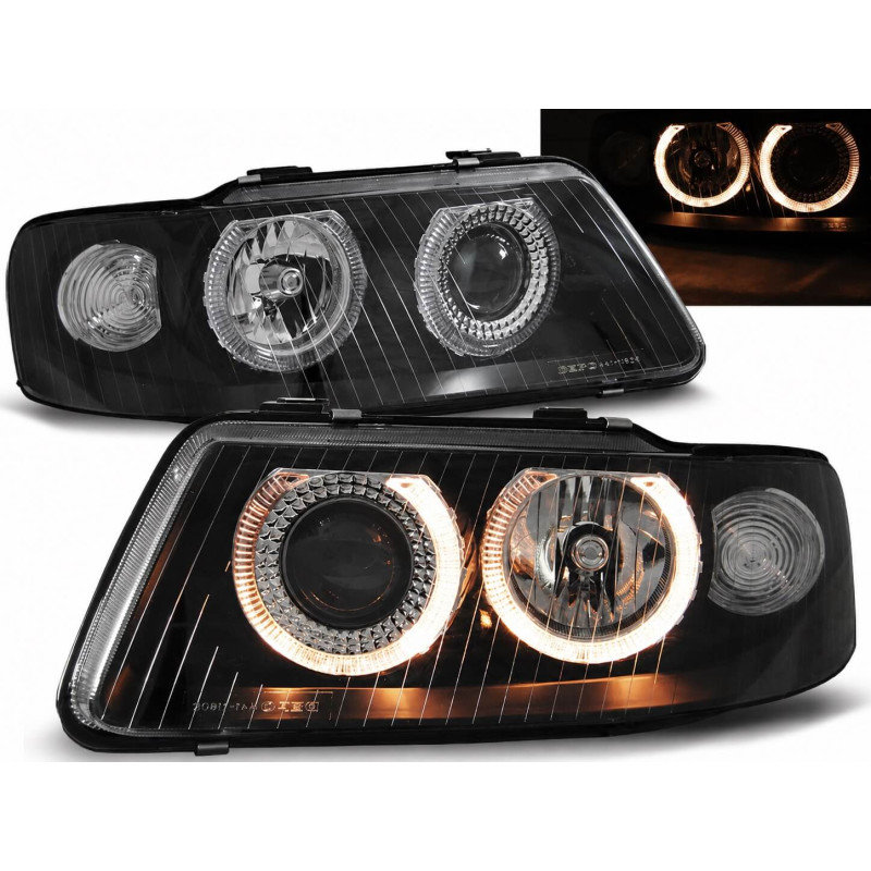 2x Phares Angel eyes Audi A3 8L (00-03)
