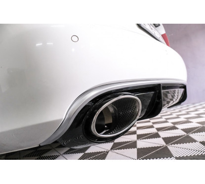 Diffuseur arrière Look RS4 Audi A4 B8 Facelift (11-15)
