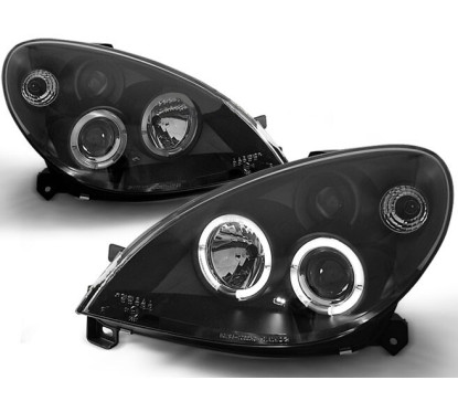 2x Phares Angel eyes Citroen Xsara (00-04)