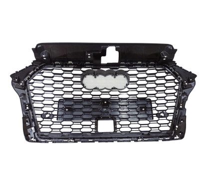 Calandre Audi A3 S3 8V Look RS3 Silver (16-19)