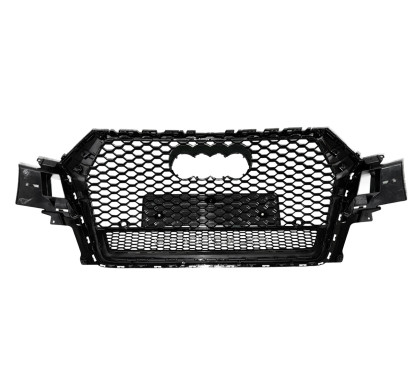 Calandre adaptable sur Audi Q7 4M Look RSQ7 noir brillant (15-19)