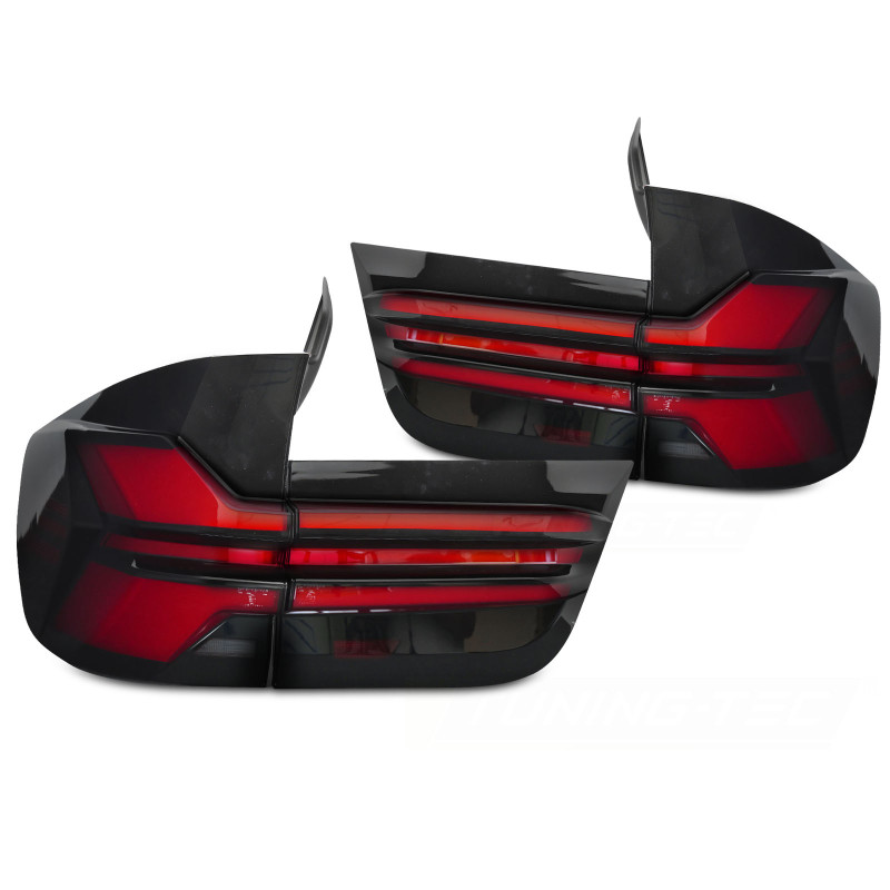 2x Feux arrières BMW X5 E70 look G05 à LED (10-13) 2x Feux arrières BMW X5 E70 look G05 à LED (10-13)