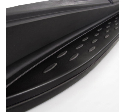 2x Marches pieds Noir brillant Mercedes ML W166 (11-15)