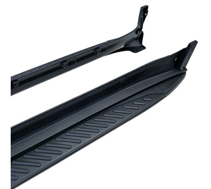 2x Marches pieds noir BMW X3 G01 (17-24)