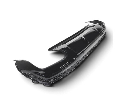 Diffuseur arrière et embouts d'échappement noir Audi Q7 Look SQ7 (24-26)