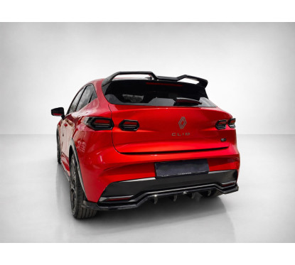 Rajout de pare choc arrière Noir Brillant Renault Clio 6 (26+)