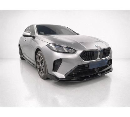 Rajout de pare choc avant Noir brillant BMW Série 1 F70 Pack M / 135i (24+)