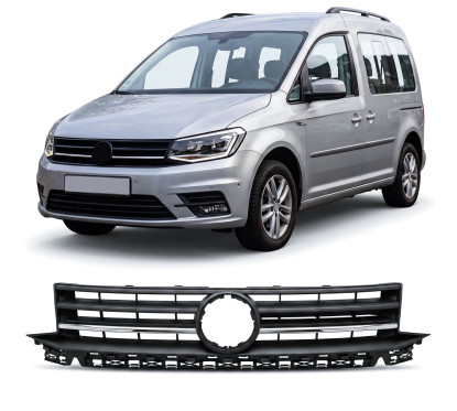 Calandre Vw Caddy Noir et chrome (15-19)