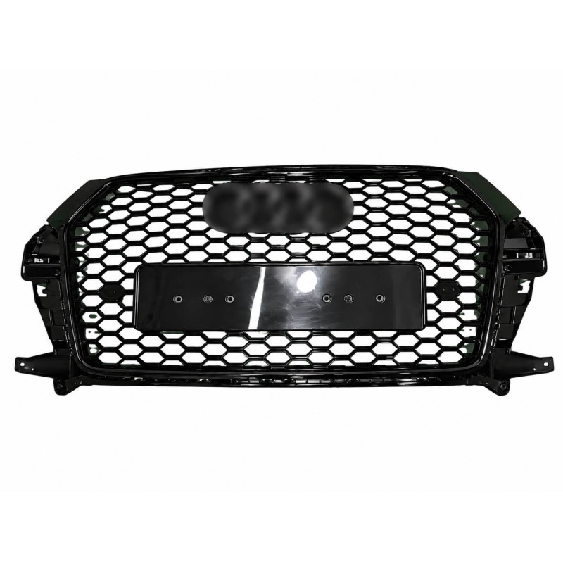 Grille de calandre Look RSQ3 adaptable sur Audi Q3 (15-18) Grille de calandre Look RSQ3 adaptable sur Audi Q3 (15-18)