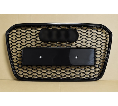 Calandre adaptable sur Audi A6 C7 Look RS6 Full black (14-18)