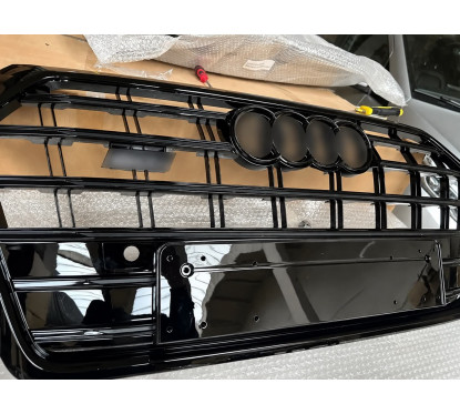 Grille de calandre Look SQ5 adaptable sur Audi Q5 Full Black (17-20)