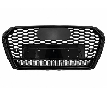 Grille de calandre adaptable sur Audi A4 B9 (15-19) Look RS4 Quattro
