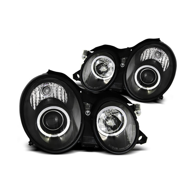 2x Phares avant Angel Eyes Mercedes CLK (99-03)