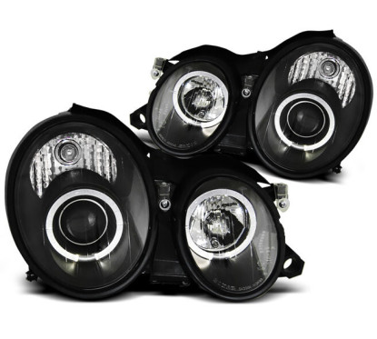 2x Phares avant Angel Eyes Mercedes CLK (99-03)