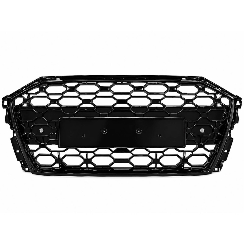 Calandre adaptable sur Audi A3 8Y Look RS3 Noir brillant (20-24)