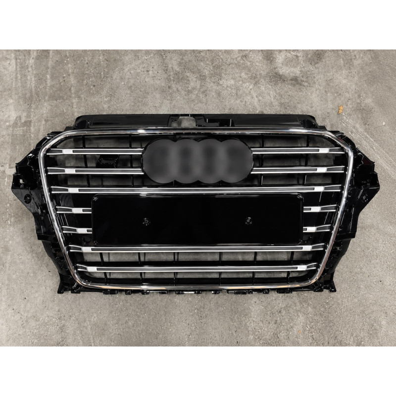 Calandre pour Audi A3 8V (12-16) Look S3