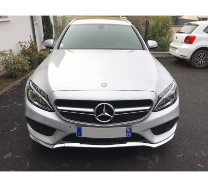 Calandre Mercedes Classe C W205 Look AMG Silver (14-18)