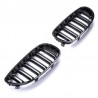 2x Grilles de Calandre BMW E60 / E61 M Performance Noir Brillant